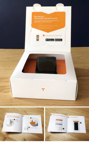 ST SmartControl packaging e libretti